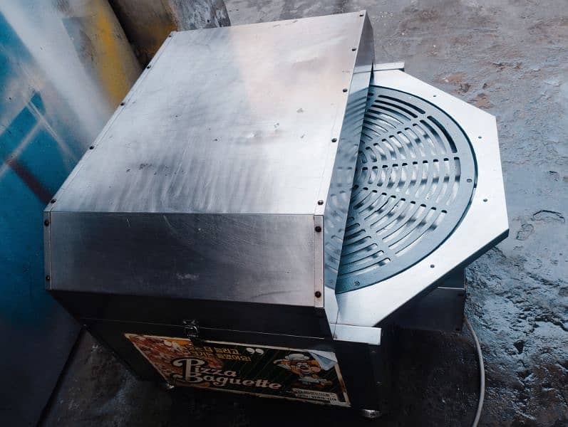 Electric baking oven rotary conveyor 26 inche imported  220 voltage 2