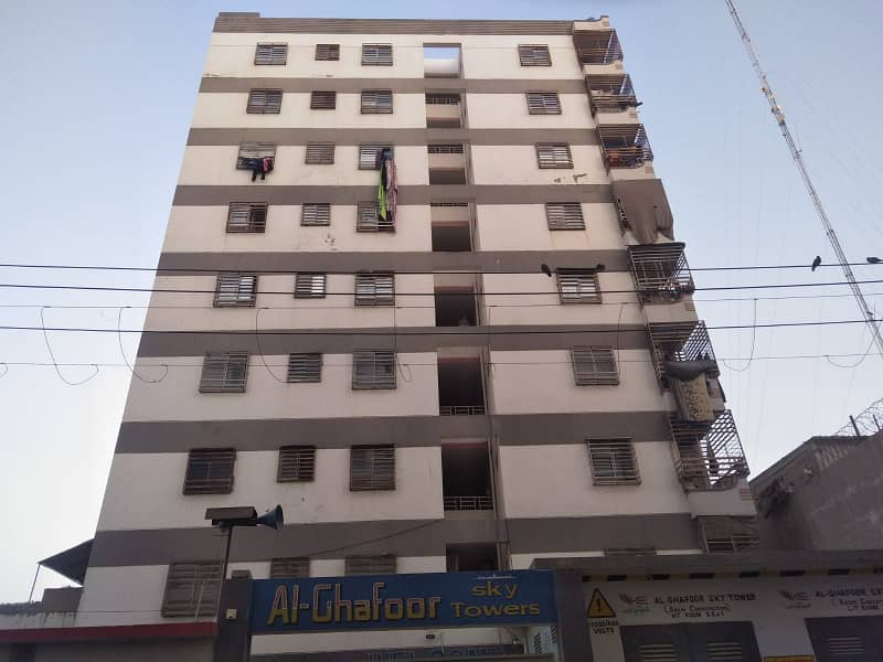 1 Bed + 1 Lounge Flat For Sale In New Building AL-GHAFOOR SKY TOWER 6