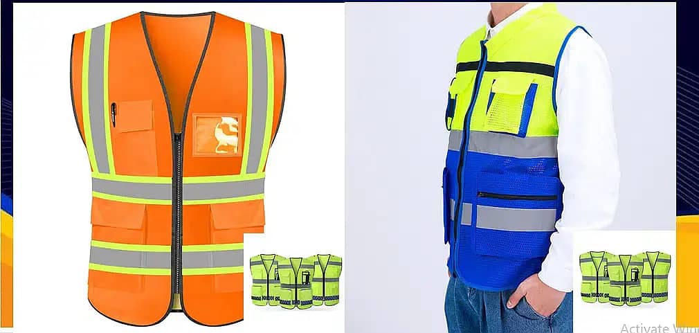 flight flame resistant safety vest customized manufacturer waterproof 3