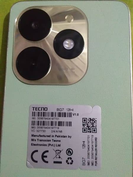 Tecno spark 20c model BG7  8/128 3