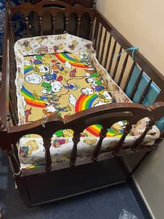 Baby cot with molty Foam