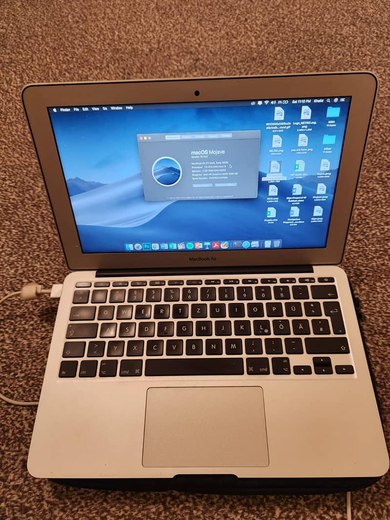 Macbook Air 11-inch, Early 2015 1