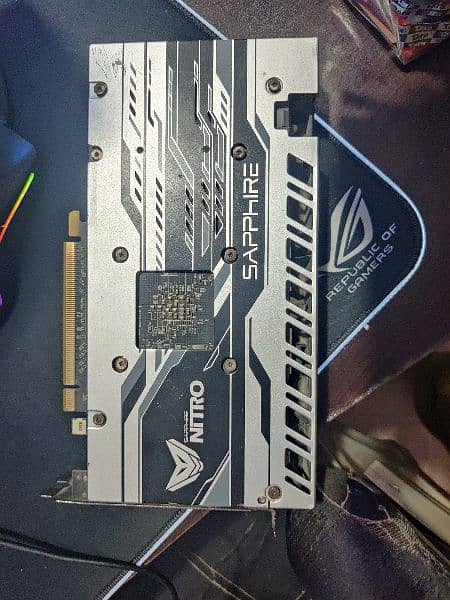 dead Sapphire Nitro Rx 470 4GB gpu 2