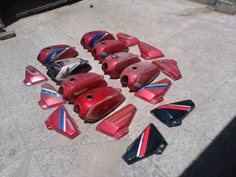 cd 70 point model original fuel tank and other parts available 0