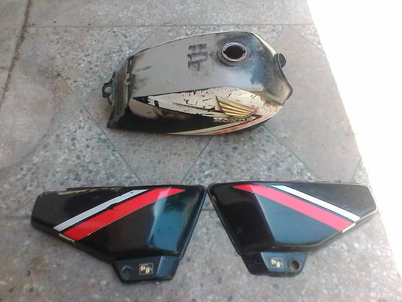 cd 70 point model original fuel tank and other parts available 5