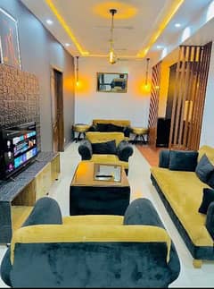 Two beds luxury apartment for rent on daily basis in bahria town