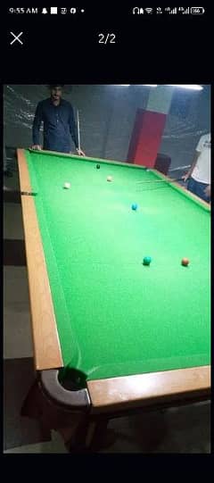 Snooker cloth 999 used 6/12