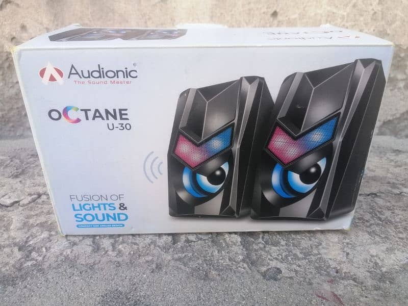 AUDIONIC octane u-30 speakers contact 03005194235 2