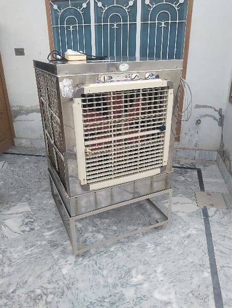 Lahori room air cooler steel body full family size with stand 4