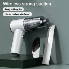 Mini Wireless Car Vacuum Cleaner Super Strong Suction 0