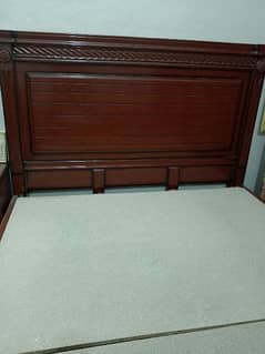 King size bed and side tables for sale