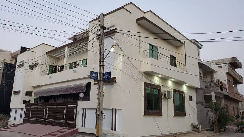 7.5 Marla Corner House for Sale in Roshaan Homes Phase 1 1