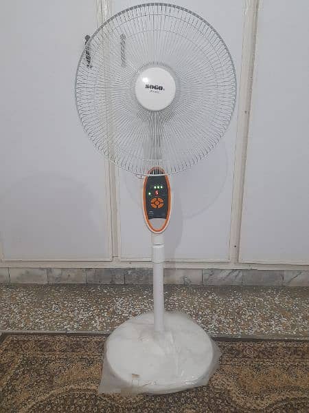 Sogo rechargeable fan 2