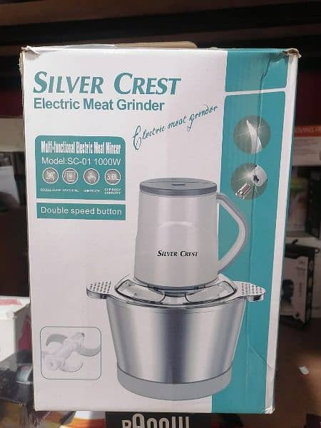 Silver Crest Chopper Meat Grinder 3L 7