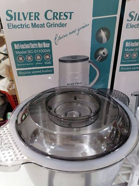 Silver Crest Chopper Meat Grinder 3L 8