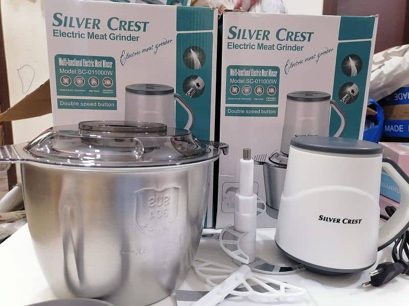 Silver Crest Chopper Meat Grinder 3L 12