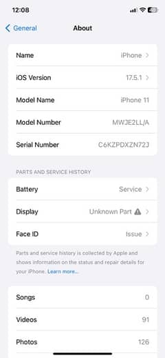 iPhone 11 non pta battery service —contact only WhatsApp