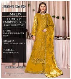 Luxury Embroidered Lawn Collection