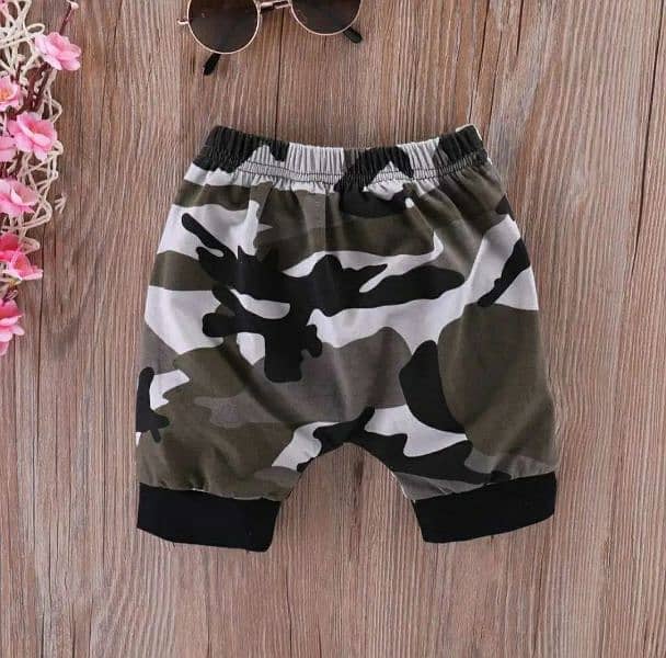 T- Shirt And Short Pants For Kids Baby boys 2