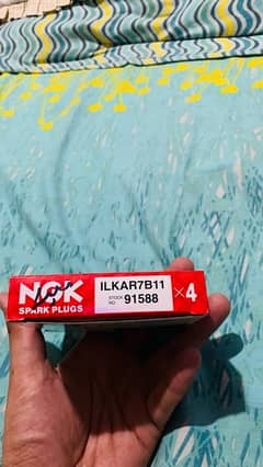 NGK ILKAR7B11 Iridium Spark Plugs(pack of 4) 0