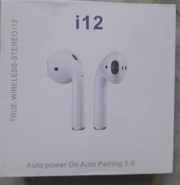 Wireless ear phone i12 bluetooth 0