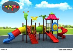 Multiple Swings & Slide| Wooden Tree House |Seesaw| Bench|Gazibo 0