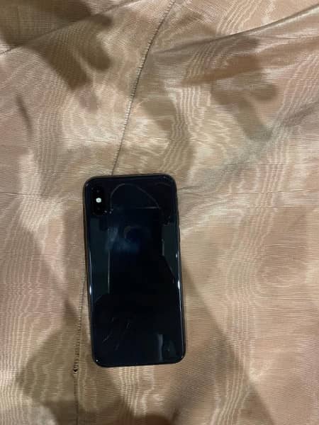 iphone x ,  256GB, colour  black  , non pta , battery  health  72 3