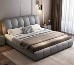 Elegant double bed- perfect for modern homes.