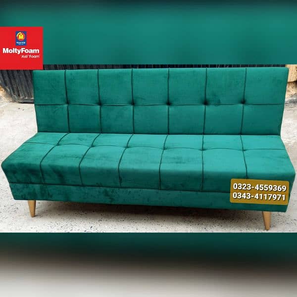 Molty double bed sofa cum bed/dining table/stool/Lshape sofa/chair 7