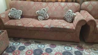 7 seater sofa set with cushion