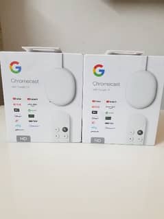 Google Chromecast With Google TV HD Brand New