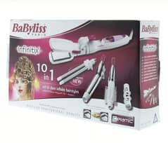 abyliss 10 in 1 Hair Styler - White