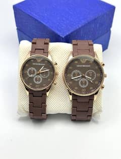 Couple Formal Analogue Watch