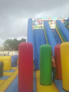 Big jumping and slide combo for sale