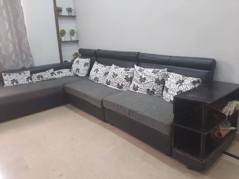 L SHAPE SOFA SET 2