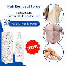 Ecrin Hair Remover Spray For Men And Women Hair Problem Real Solver 0