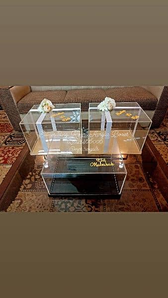 Premium Acrylic Gift boxes (0302-1466006 2