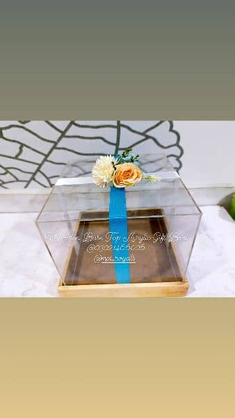 Premium Acrylic Gift boxes (0302-1466006 17