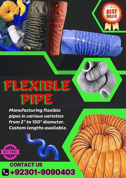 Flexible AIR pipe for different uses. 6