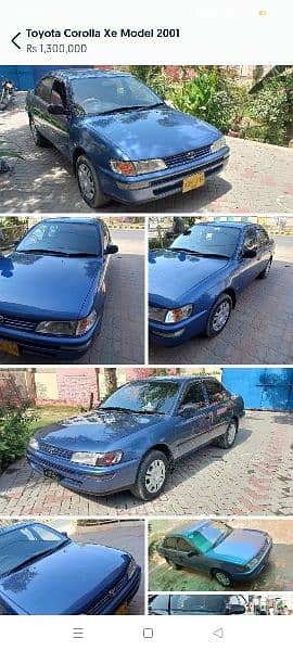 Toyota Corolla XE 2001 3