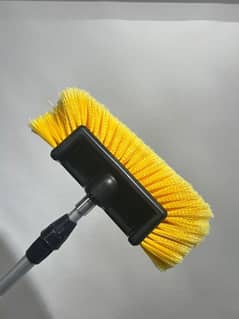 Solar panel cleaning brush