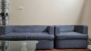7 Seater sofa set - Grey color 0