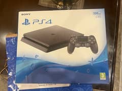 Ps4 slim(500gb) with 2 orignal controllers just 6 month used
