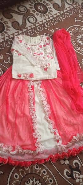 lehenga on net fabric/premium quality for girls 0