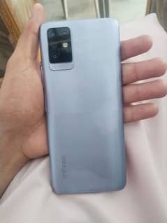 Infinix note 10 Mobile and box