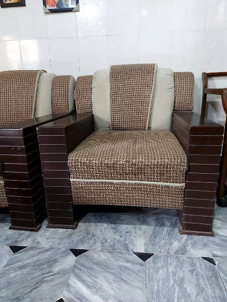 5 seat sofa with tables 3