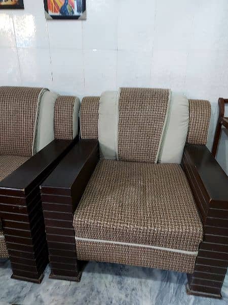 5 seat sofa with tables 6