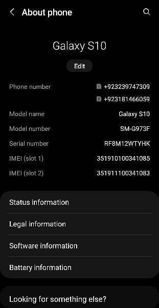 Samsung galaxy S10 dual sim official PTA Approved 3