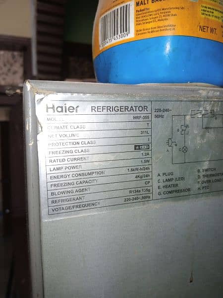 Haier refrigerator 2 door 8