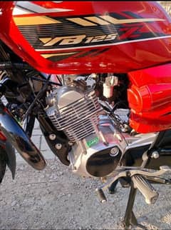 yb125z Yamaha 2021 model Islamabad number